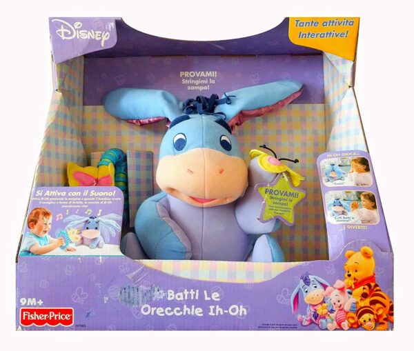 Fisher-Price Batti Le Orecchie Ih-Oh Interattivo Winnie the Pooh Disney