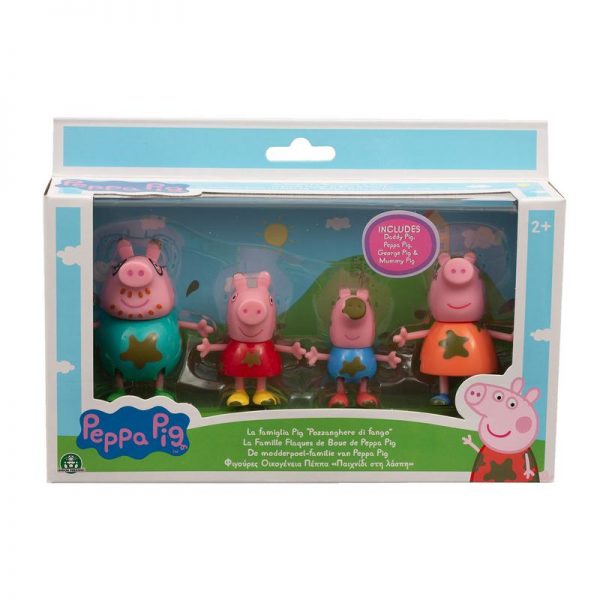 PEPPA PIG SET FAMIGLIA POZZANGHERA DI FANGO