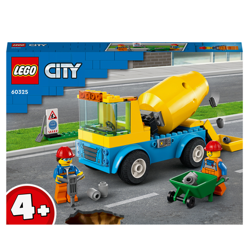 LEGO City Great Vehicles Gru Mobile, Veicoli da Cantiere, Camion  Giocattolo, Giochi per Bambini dai 7 Anni in su, 60324