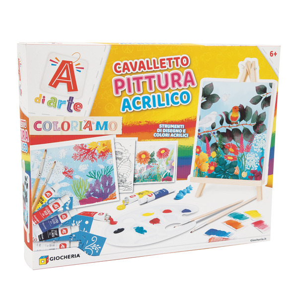 SET PITTURA CON CAVALLETTO - GGI220171 - A di Arte