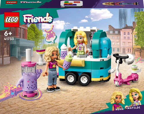 LEGO Friends 41733 Negozio Mobile di Bubble Tea, Giocattolo per