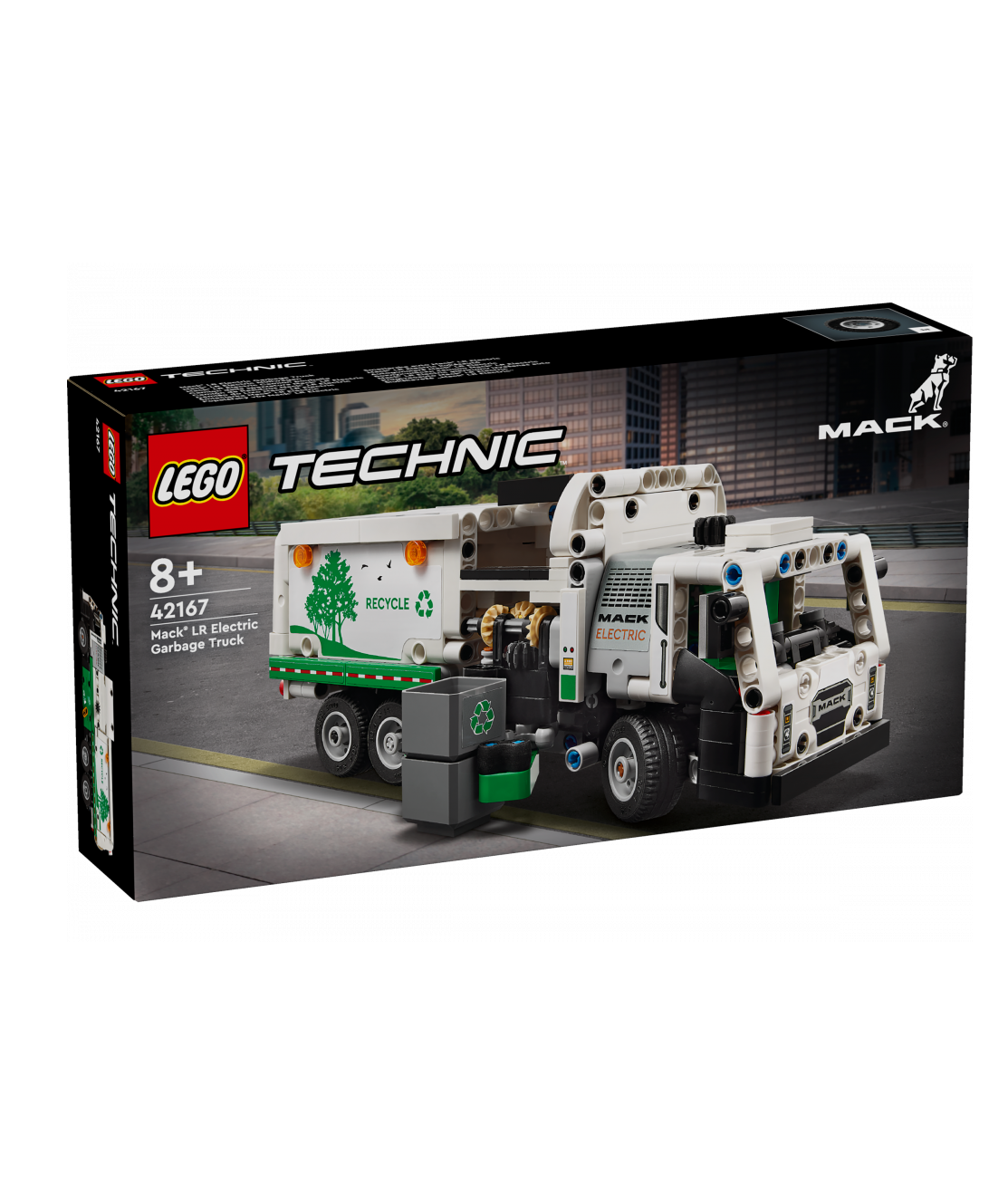 LEGO Technic 42167 Camion della Spazzatura Mack LR Electric - Il  Giocartolaio