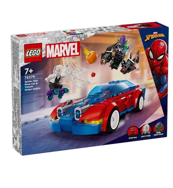 LEGO Marvel Inseguimento Sulla Moto: Spider-Man vs. Doc Ock 76275