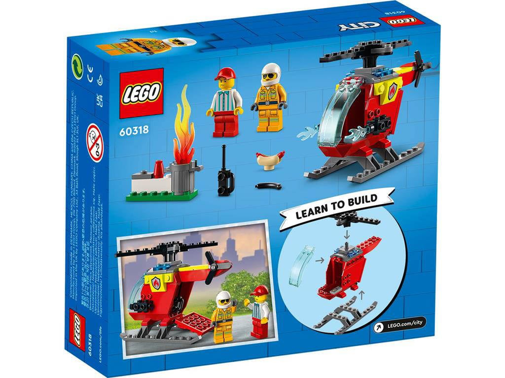 Elicottero dei vigili del fuoco LEGO® City 60411 - LEGO® City