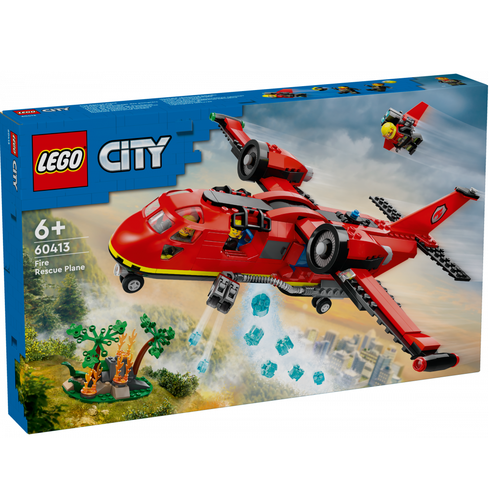 LEGO City 60413 Aereo Antincendio - Il Giocartolaio
