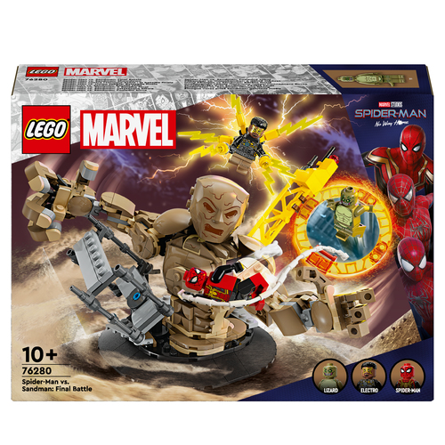 LEGO Marvel Super Heroes 76280 Spider-Man vs. Uomo sabbia