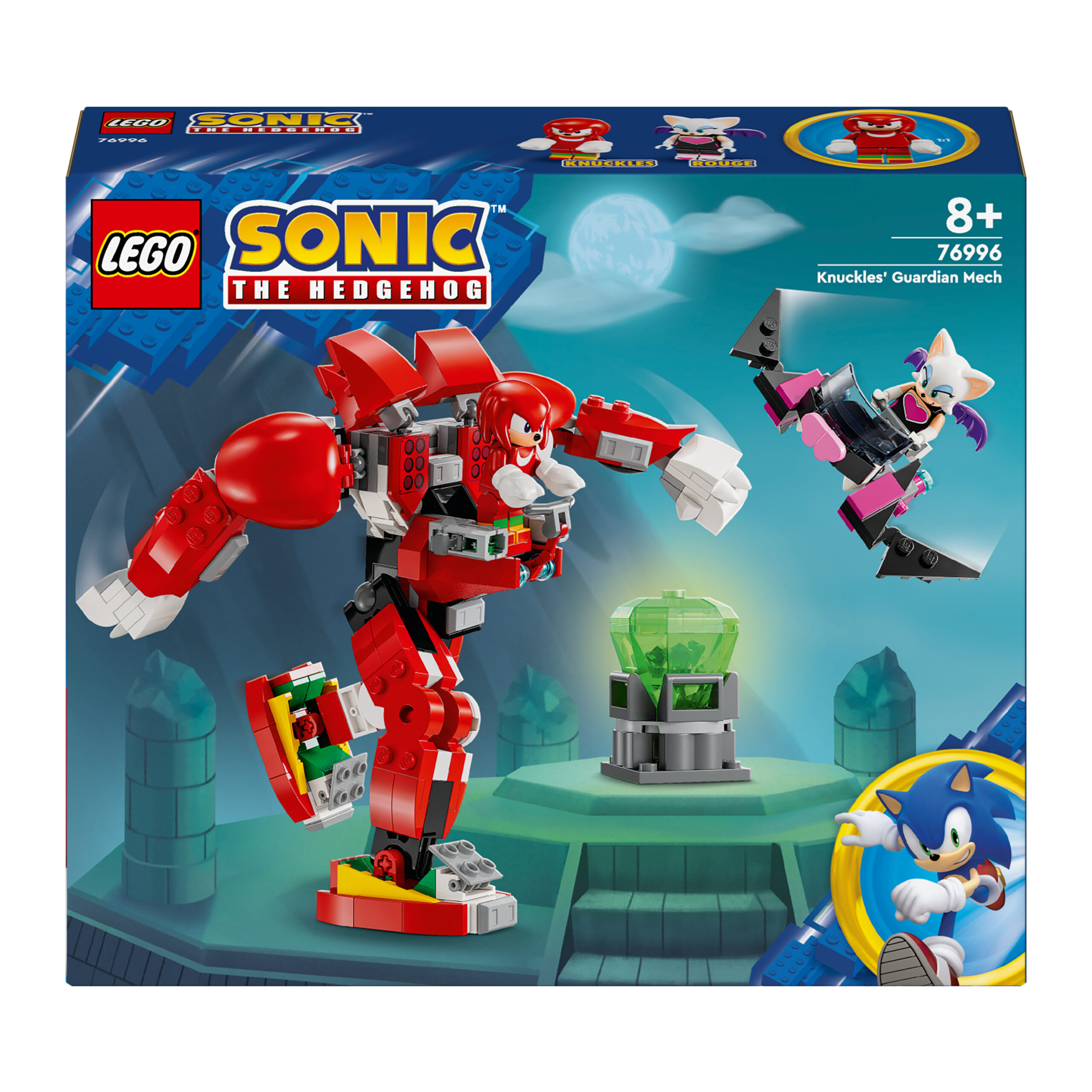 LEGO Sonic the Hedgehog 76996 Il Mech Guardiano di Knuckles - Il  Giocartolaio